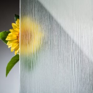 8 mm ESG Designglas Wenge Mat