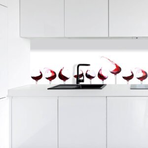 Küchenrückwand | Digitaldruck Wein