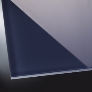 Lackiertes Glas glänzend | Authentic Anthracite 7016 | nach Maß