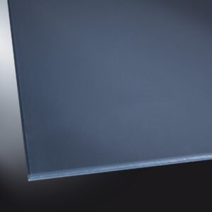 Lackiertes Glas matt | Metal Blue 1435 | nach Maß