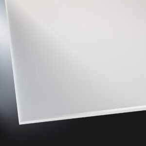 Lackiertes Glas matt | Silver | nach Maß