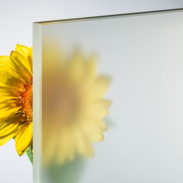 10 mm Milchglas Weißglas