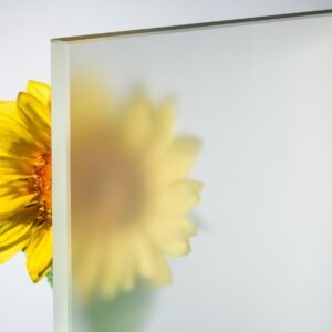 12 mm ESG Milchglas Weißglas