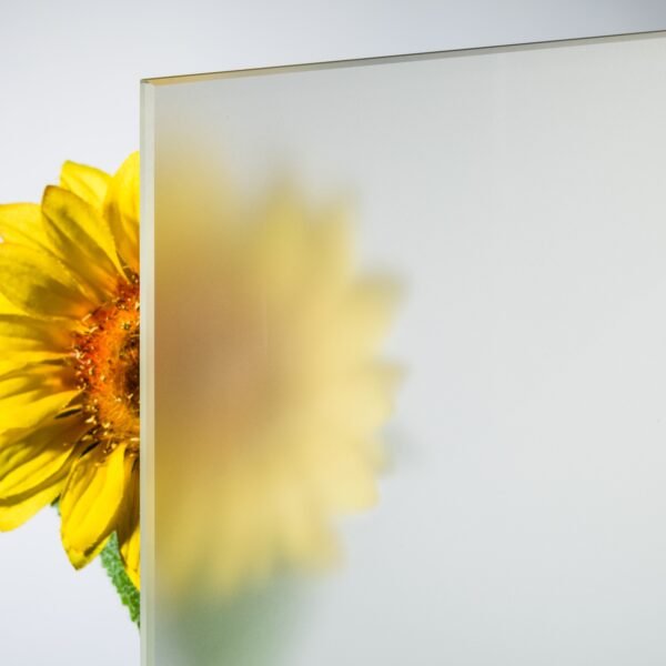 4 mm ESG Milchglas Weißglas