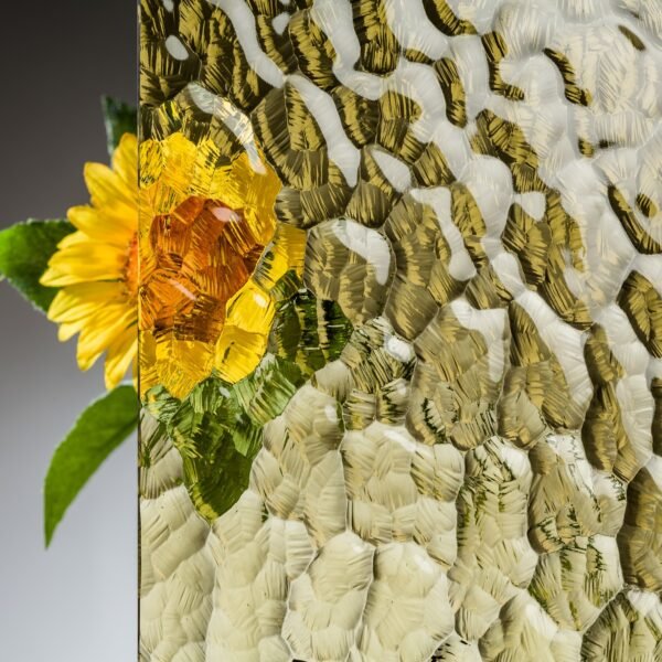 4 mm Ornamentglas 523 Gelb