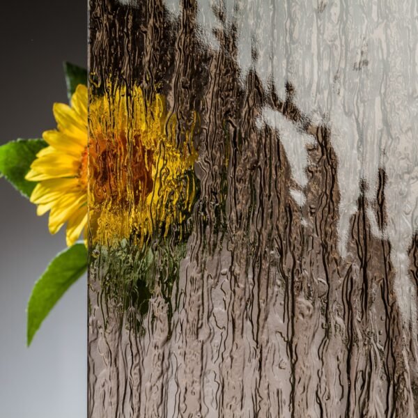 4 mm Ornamentglas Silvit Bronze